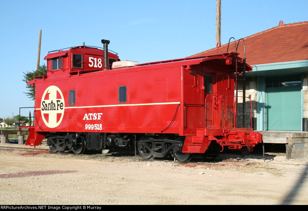 ATSF 999518 on display